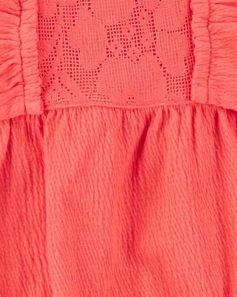 Baby Lace Crinkle Jersey Bubble